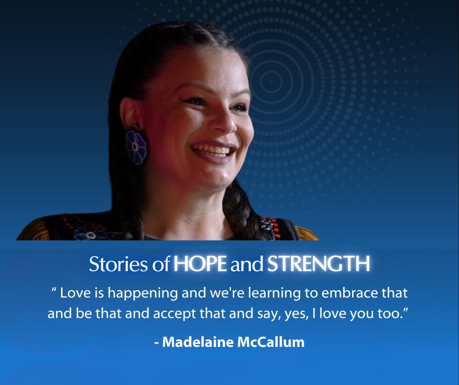 "Love is happening and we're learning to embrace that and be that and accept that and say, yes, I love you too."- Madelaine McCallum