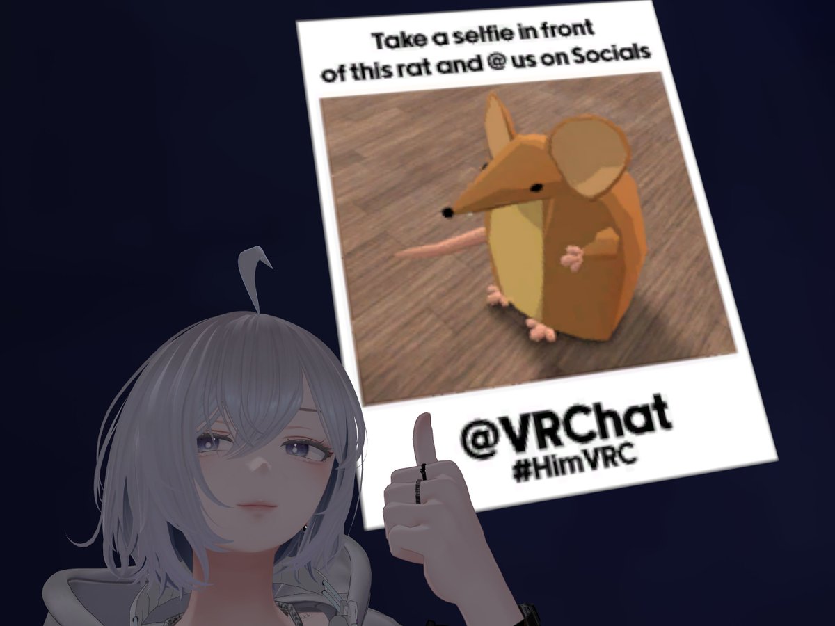n4n0_VRC's tweet photo. 🐭🐭🐭
 #VRChat #HimVRC https://t.co/u6TXHcxZVG