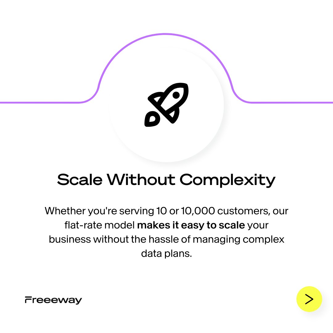FreeewayIoT's tweet image. 🚀 Flat Rate, No Hassle! Ditch the drama - IoT just got easier with a flat rate that keeps things simple and your business booming! 🙌
💌 contact@freeeway.com
#IoT #subscriptions #flatrate #smartdevices #incar #automotive