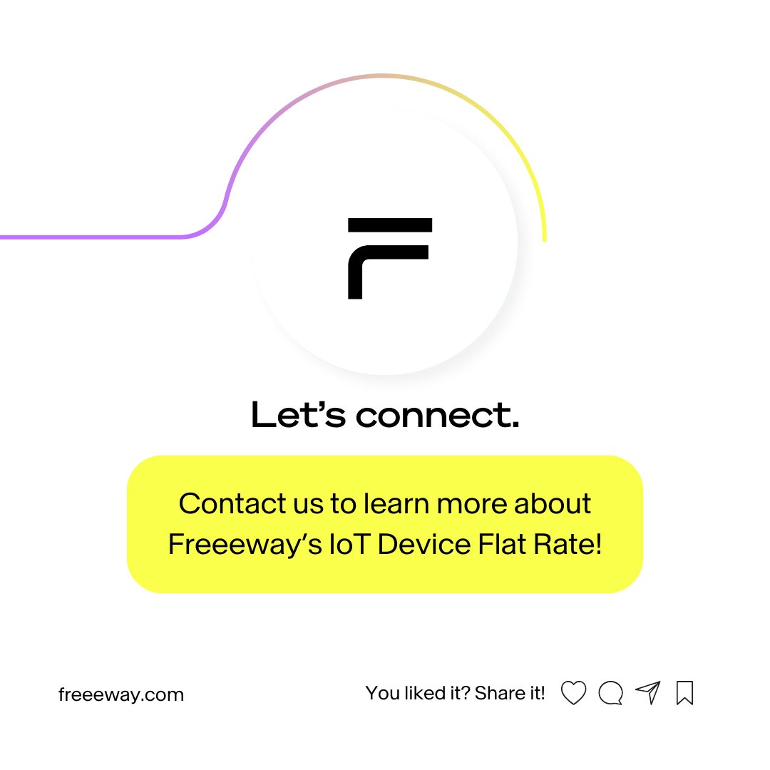 FreeewayIoT's tweet image. 🚀 Flat Rate, No Hassle! Ditch the drama - IoT just got easier with a flat rate that keeps things simple and your business booming! 🙌
💌 contact@freeeway.com
#IoT #subscriptions #flatrate #smartdevices #incar #automotive