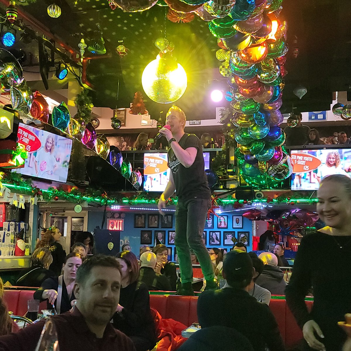 Matt Mrowicki (@mattmrowicki) on Twitter photo New Year's Eve at Ellen's Stardust Diner <a href="/EllensStardust/">EllensStardust Diner</a>. Amazing food and holiday cocktails, a colorful and festive celebration, and a night of Broadway songs and pop music by the incredibly talented Stardusters. It's the best show on Broadway and our favorite way to ring in the New Year's Eve at Ellen's Stardust Diner <a href="/EllensStardust/">EllensStardust Diner</a>. Amazing food and holiday cocktails, a colorful and festive celebration, and a night of Broadway songs and pop music by the incredibly talented Stardusters. It's the best show on Broadway and our favorite way to ring in the