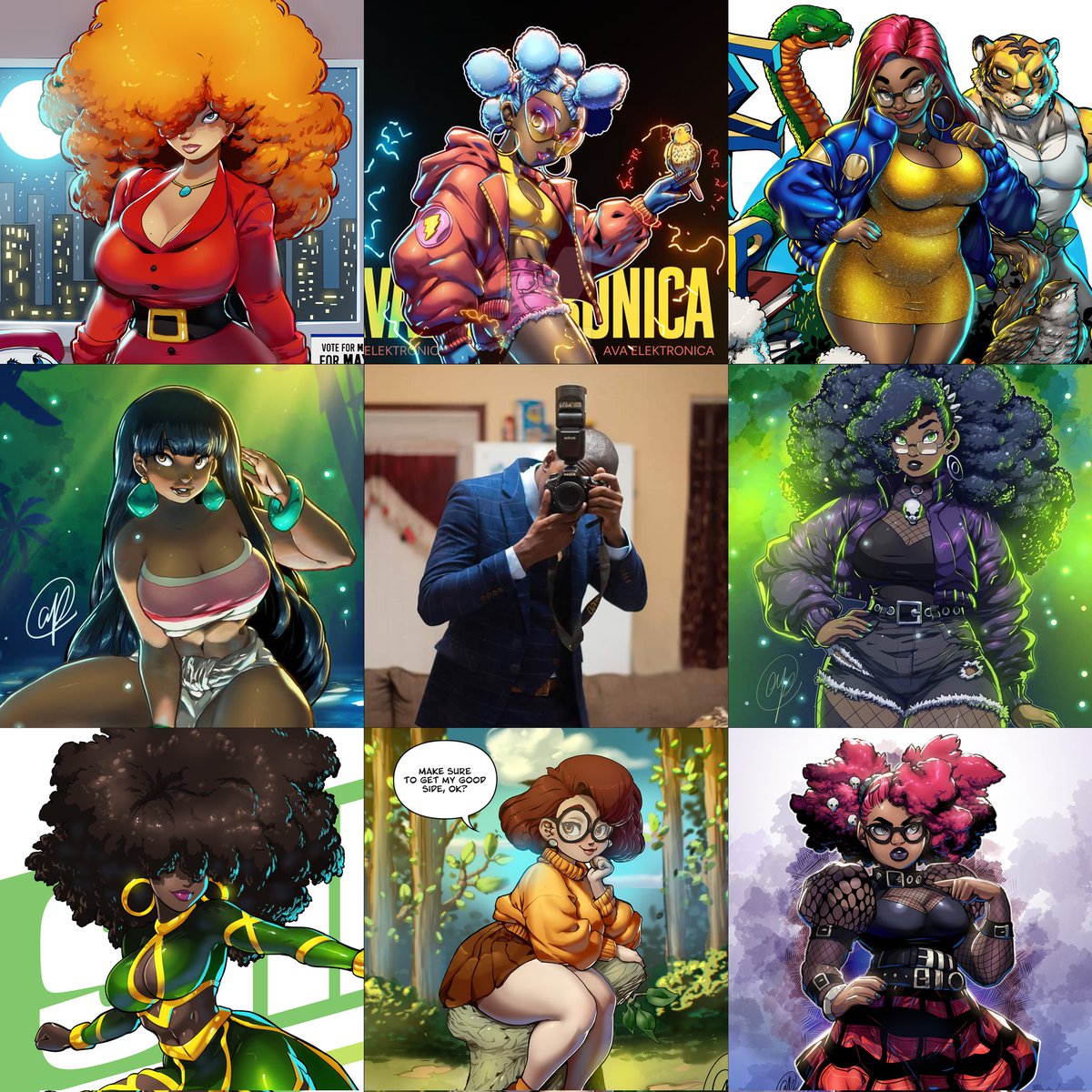 TeamRushGame's tweet image. Last year I drew things... #artvsartist2024 More this year... #illustration #art #character