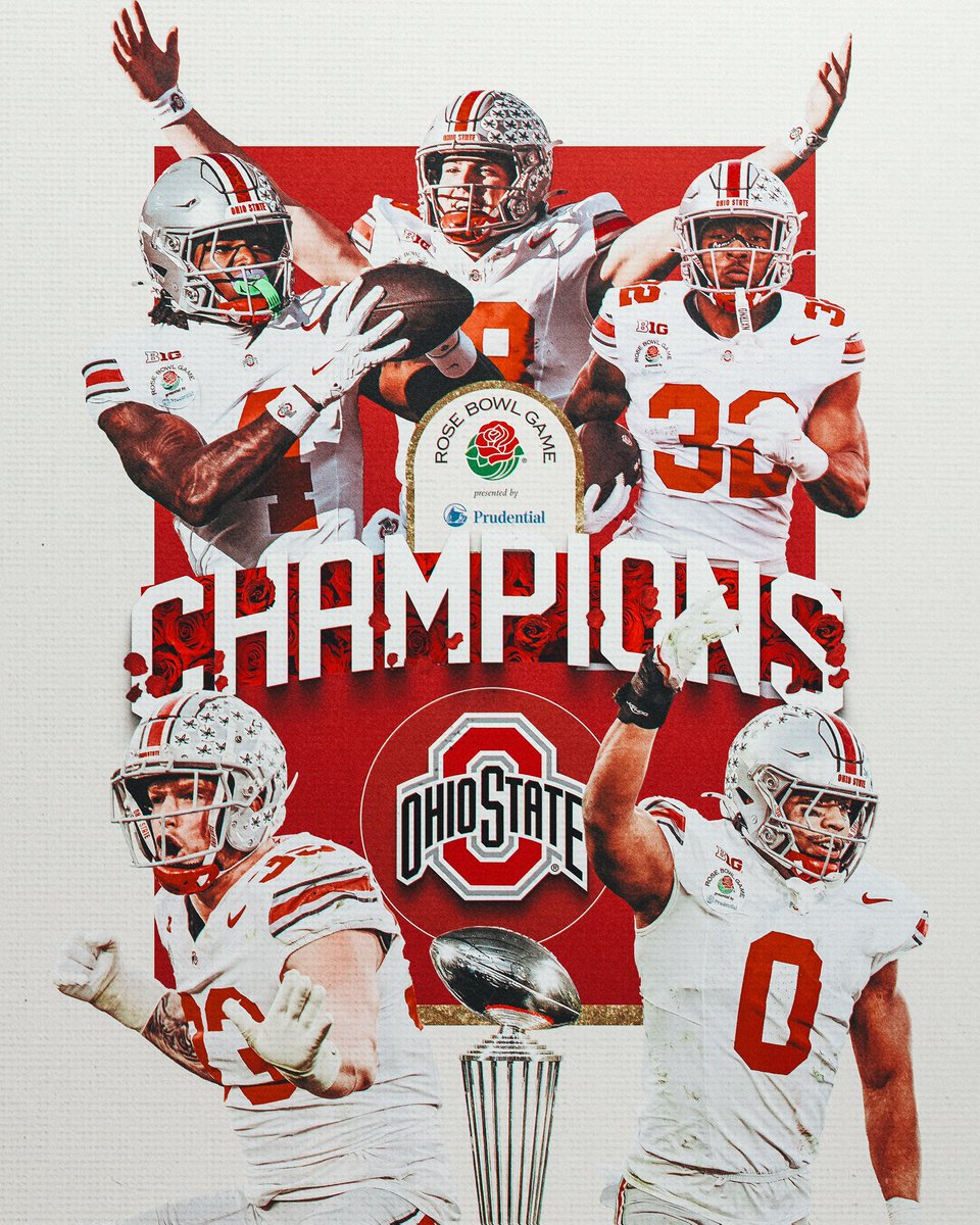 Your 2025 Rose Bowl Champions.

<a href="/OhioStateFB/">Ohio State Football</a> | #GoBucks