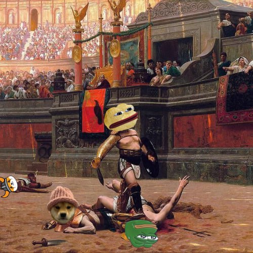 zFevve's tweet image. Ticker is $GOLDIUS  

Only those who dare to chase the gold shall claim its glory!  

- Goldius Maximus