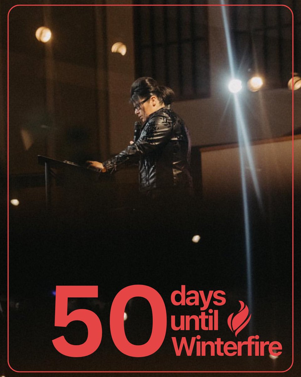 WinterfireConf's tweet image. Happy New Year! 🎉 
WinterFire 2025 is just 50 days away! 🔥
“Sanctify yourselves, for tomorrow the Lord will do wonders among you!” (Joshua 3:5)

Register by January 15 for early-bird pricing! Link in bio 🔗 
.
.
February 20-22, 2025
The First Cathedral, Bloomfield, CT