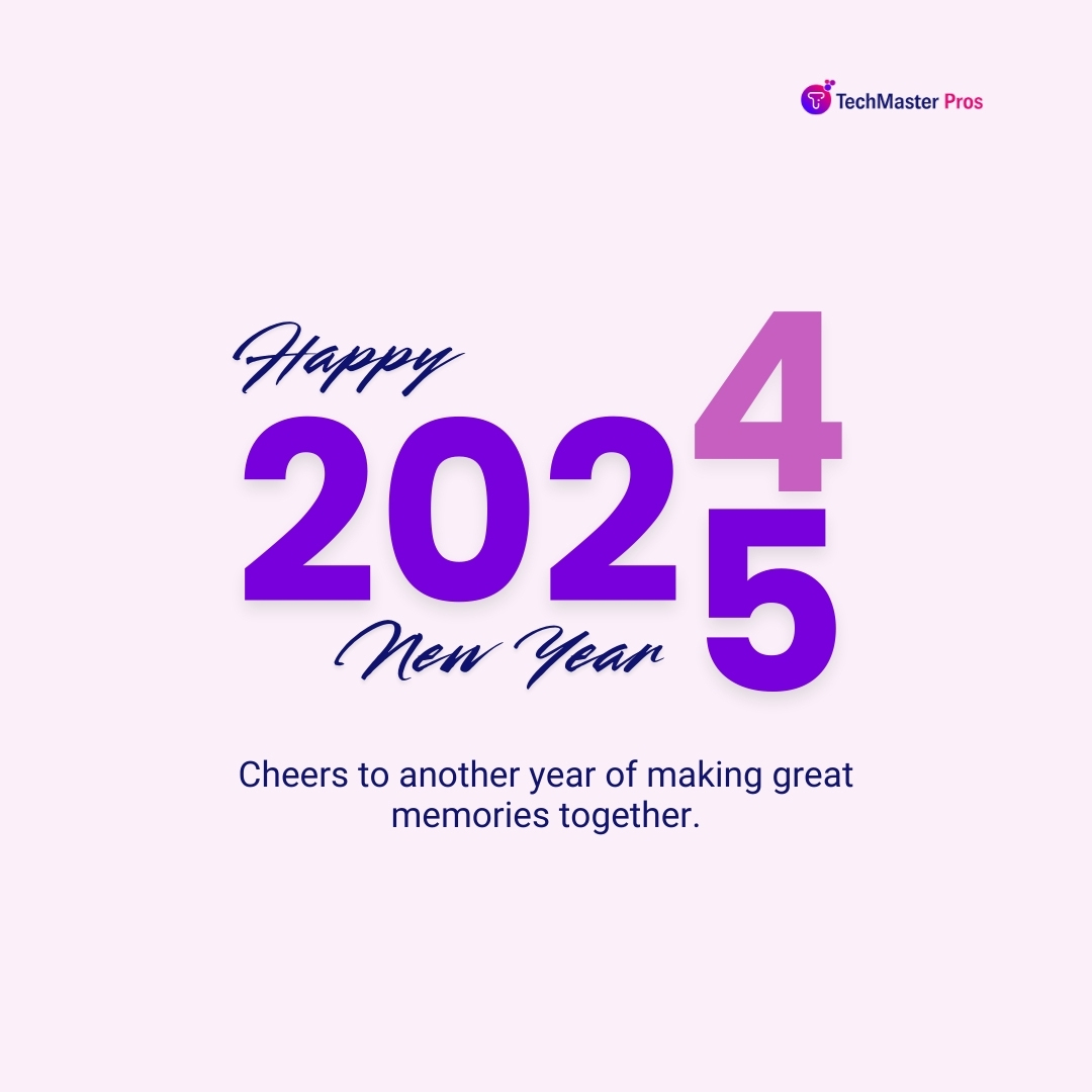 TechmasterPros's tweet image. Here’s to a night of celebration and a year full of possibilities. #CelebrateTonight #NewYearPossibilities #CheersTo2025