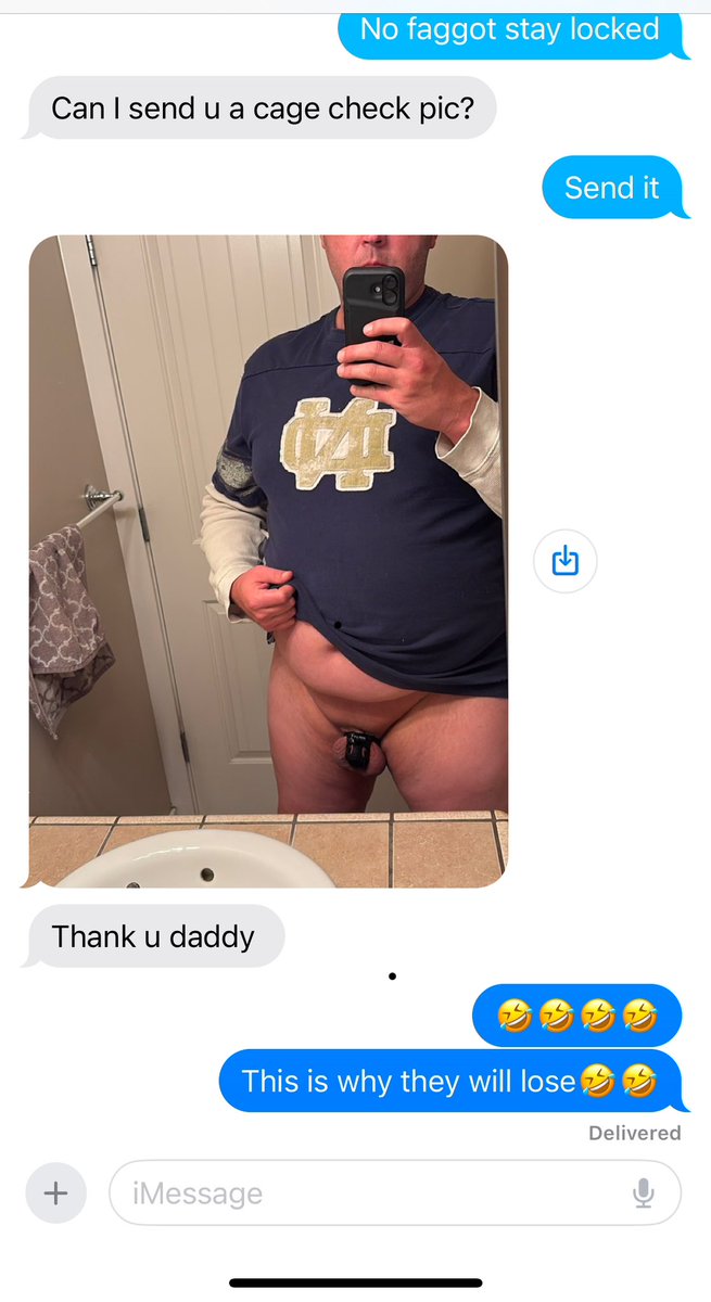 This is why you’re a faggot🤣