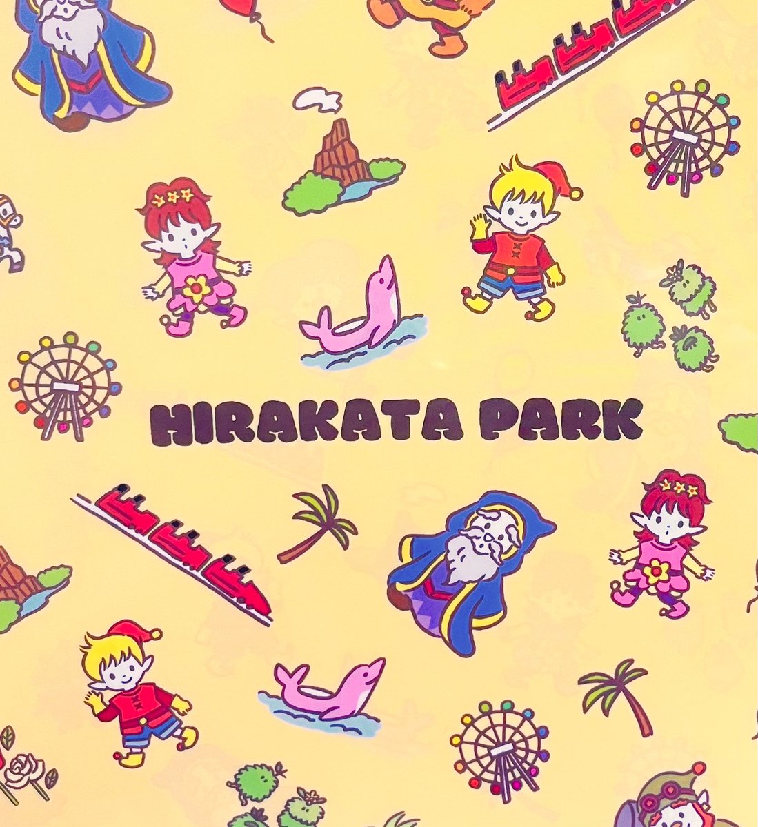 ひらかたパークコラボ　ひらパー　響け！ユーフォニアム　クリアファイル ひらかたパーク on X