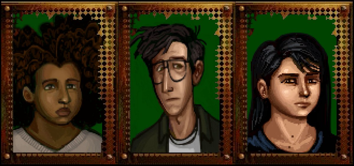 i have no mouth and i must  draw my. characters