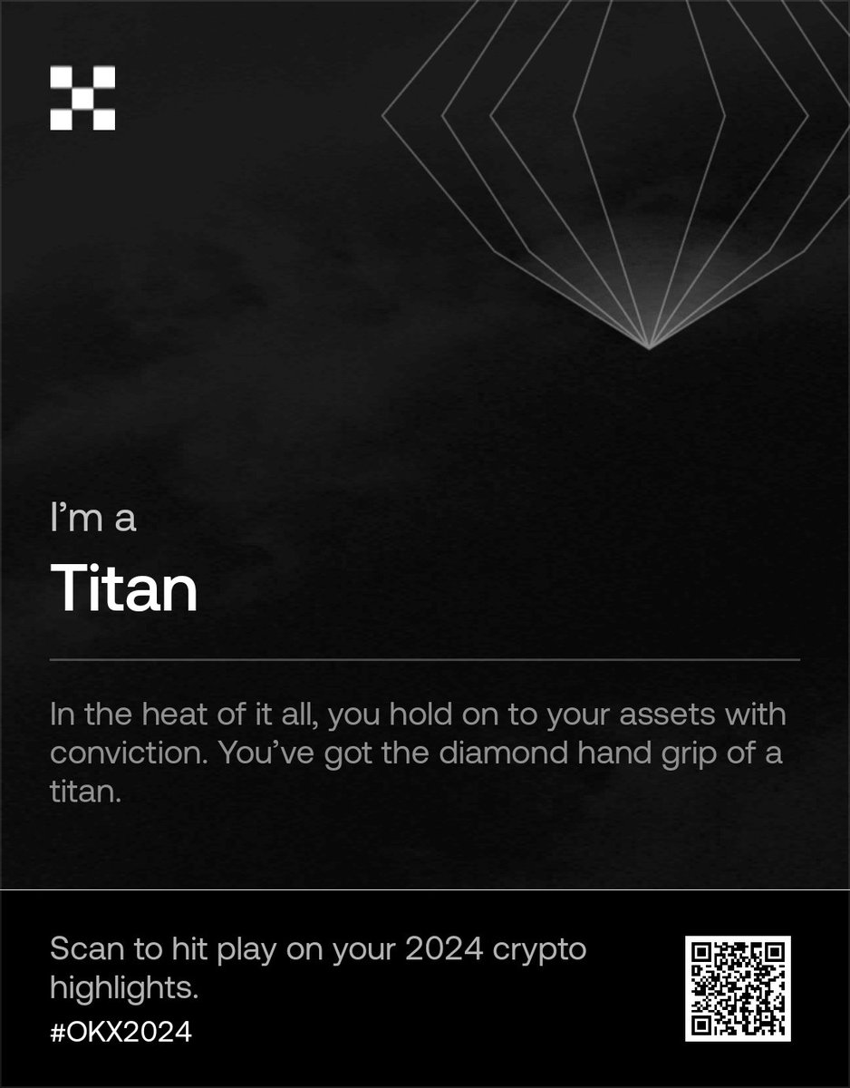 I discovered what my crypto trading style looked like this year in #OKX2024. 
Find out what’s yours: okx.com/ul/okxrewind20…