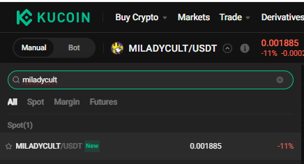 escobar_jacinta's tweet photo. Good entry for #MILADYCULT before it makes another jump over #100x in KuCoins market after its recent listing!
Don't miss bagging this coin!
#Listing #Merme #Crypto #altcoins $XLM $BICO $TOMI $IOTA $ALGO $XRP $SBD $GARI $PENGU $ADA $RSR $FTM https://t.co/MZogYKiNRM