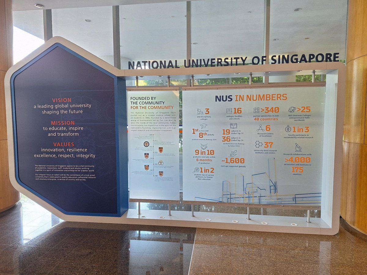 "national university of singapore vision board"
