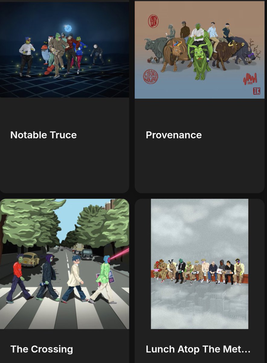 During the depths of the NFT bear market, artists produced but reception and transactions were absent. To put your soul and creation out there and feel minimal support is awful. There just weren't enough collectors, or liquidity, to go around. One artist I miss and hope to see