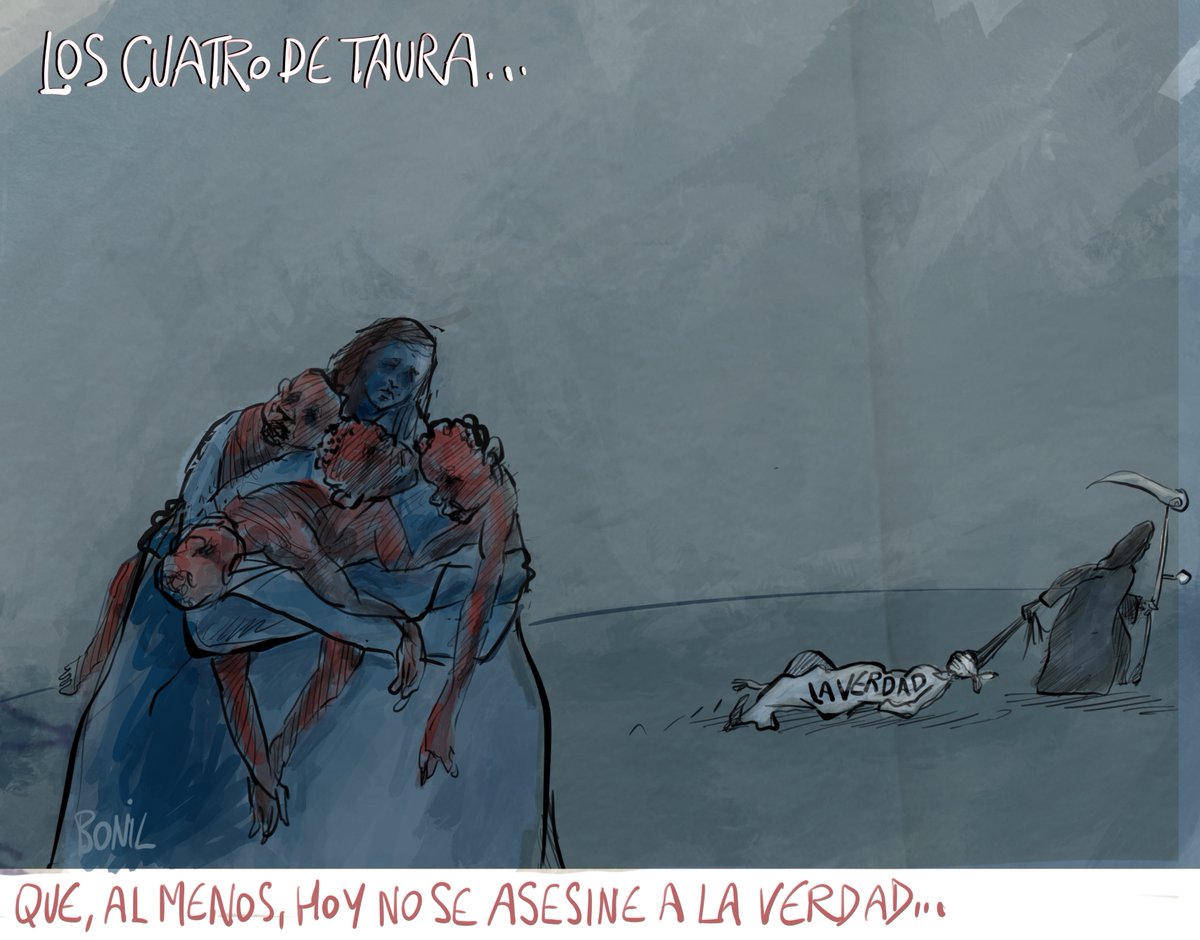 "Los Cuatro de Taura" marcarán un antes y un después. Y el camino a la paz y la justicia inicia con LA VERDAD. Quien intente también asesinarla acarreará mayor dolor e indignación, porque este escalofriante crimen tampoco debe quedar en la impunidad.