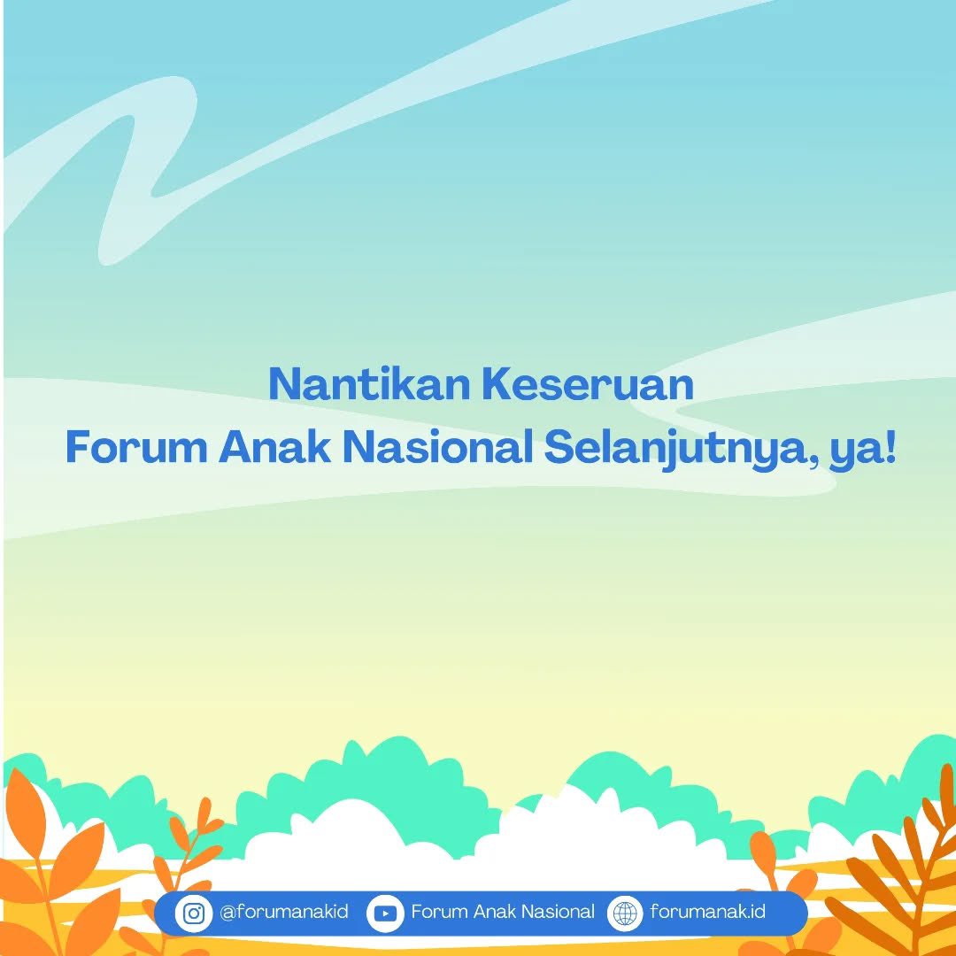 Forum Anak Nasional tweet media