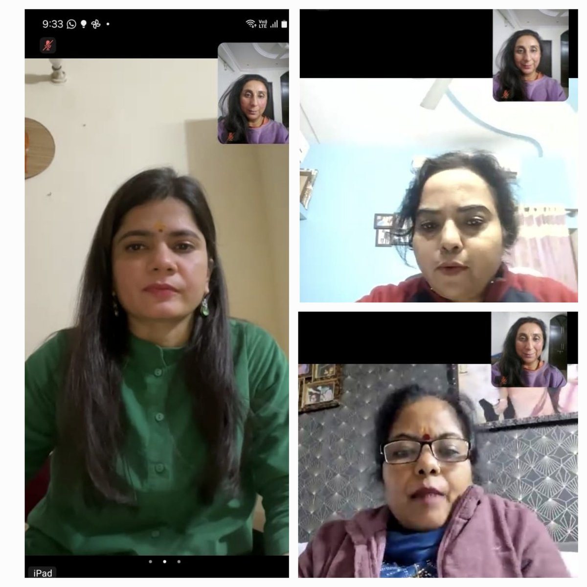 bjpmm_karolbagh's tweet photo. भाजपा दिल्ली प्रदेश महिला मोर्चा अध्यक्षा @richapandey जी के नेतृत्व में @BJP4Delhi प्रदेश महिला मोर्चा सोशल मीडिया वर्चुअल बैठक की गयी जिसमें @BJYM राष्ट्रीय सोशल मीडिया एवं दिल्ली प्रदेश चुनाव मीडिया इंचार्ज @iSinghApurva जी व @riag1802  जी का मार्गदर्शन मिला । @cpramila69 https://t.co/6PRXnVWP6x
