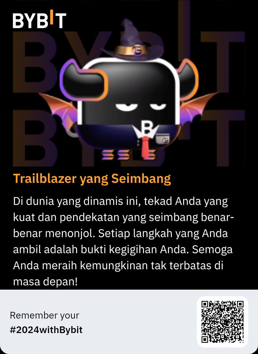 gustiaisa's tweet photo. Buka Rekap Bybit Tahun 2024 Saya #2024withBybit https://t.co/VyHELKEy1V https://t.co/51vDqclneh