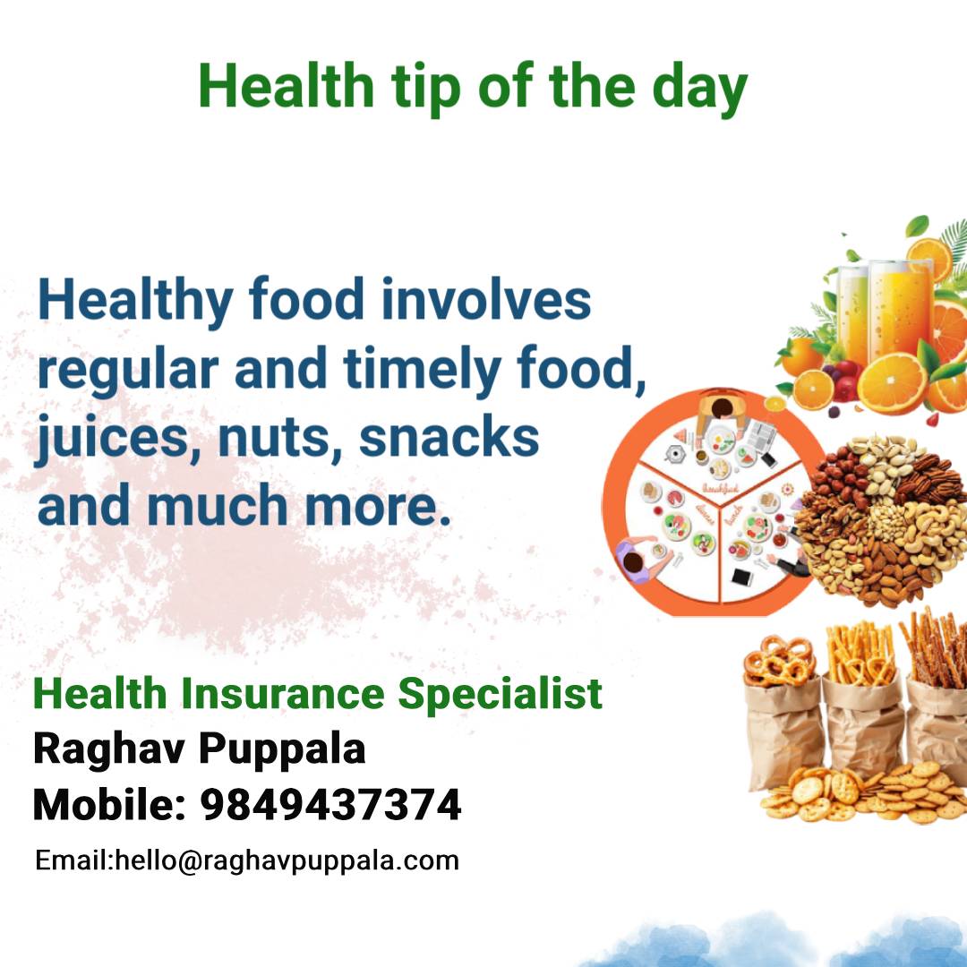 NAdsxcell's tweet image. Health tip of the day
#healthyfood #involves #regular #timelyfood #juices #nuts #snacks #much #healthtipoftheday #healthinsuranceadvisor