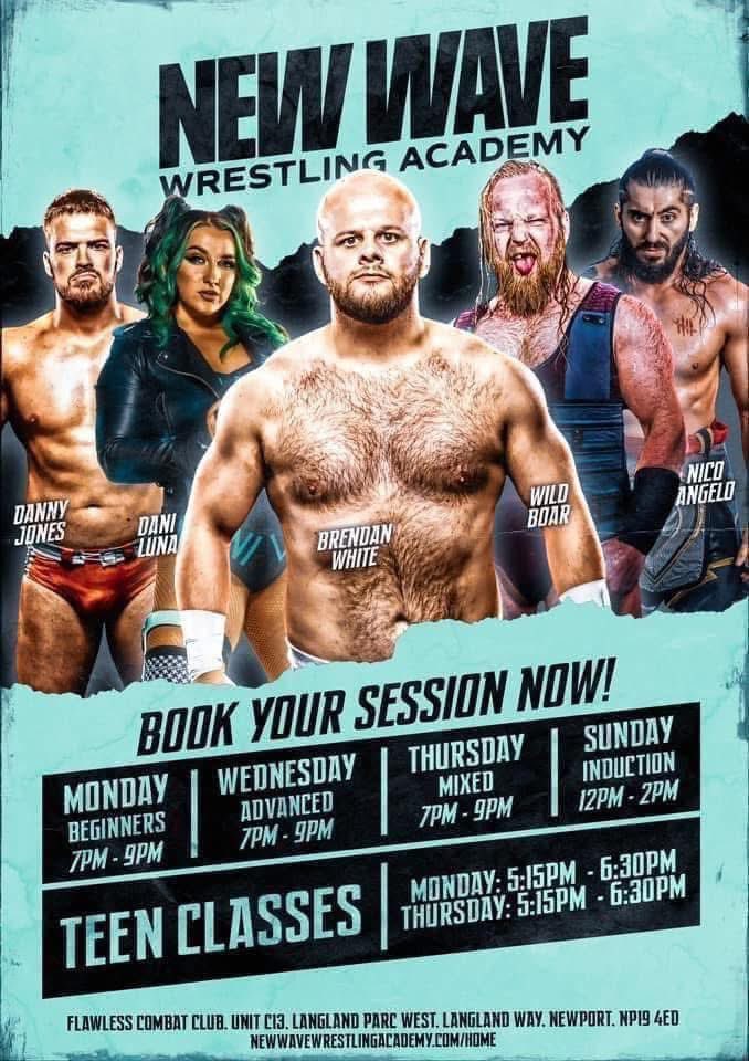NewWaveWrestli1's tweet image. NEW WAVE WRESTLING ACADEMY:

Top level coaches ✅
Top class facilities ✅
Gym &amp;amp; shower facilities ✅
Ring up 24/7 ✅
Access to discounted MMA classes ✅ 
Private group &amp;amp; 121 classes ✅ 

Apply today at newwavewrestlingacademy.com