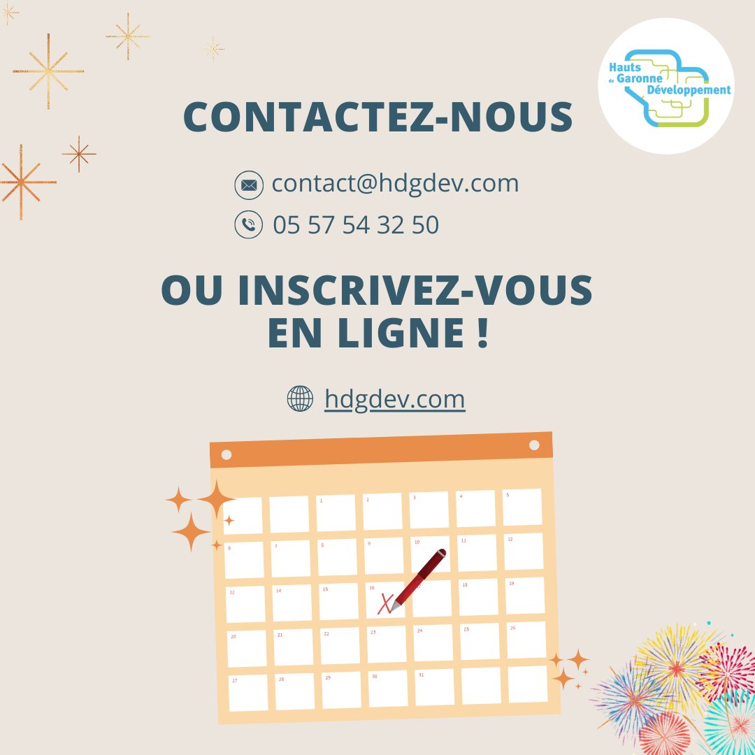 hdgdev's tweet image. 𝗛𝗲𝗹𝗹𝗼 𝐉𝐚𝐧𝐮𝐚𝐫𝐲 ! 🎊

Retrouvez toutes nos activités du mois juste ici : ateliers entrepreneuriat &amp;amp; écoconstruction, évènements réseau...

👉 Pour vous inscrire, rendez-vous sur : hdgdev.com

#entrepreneuriat #entreprendre #évènement #écoconstruction