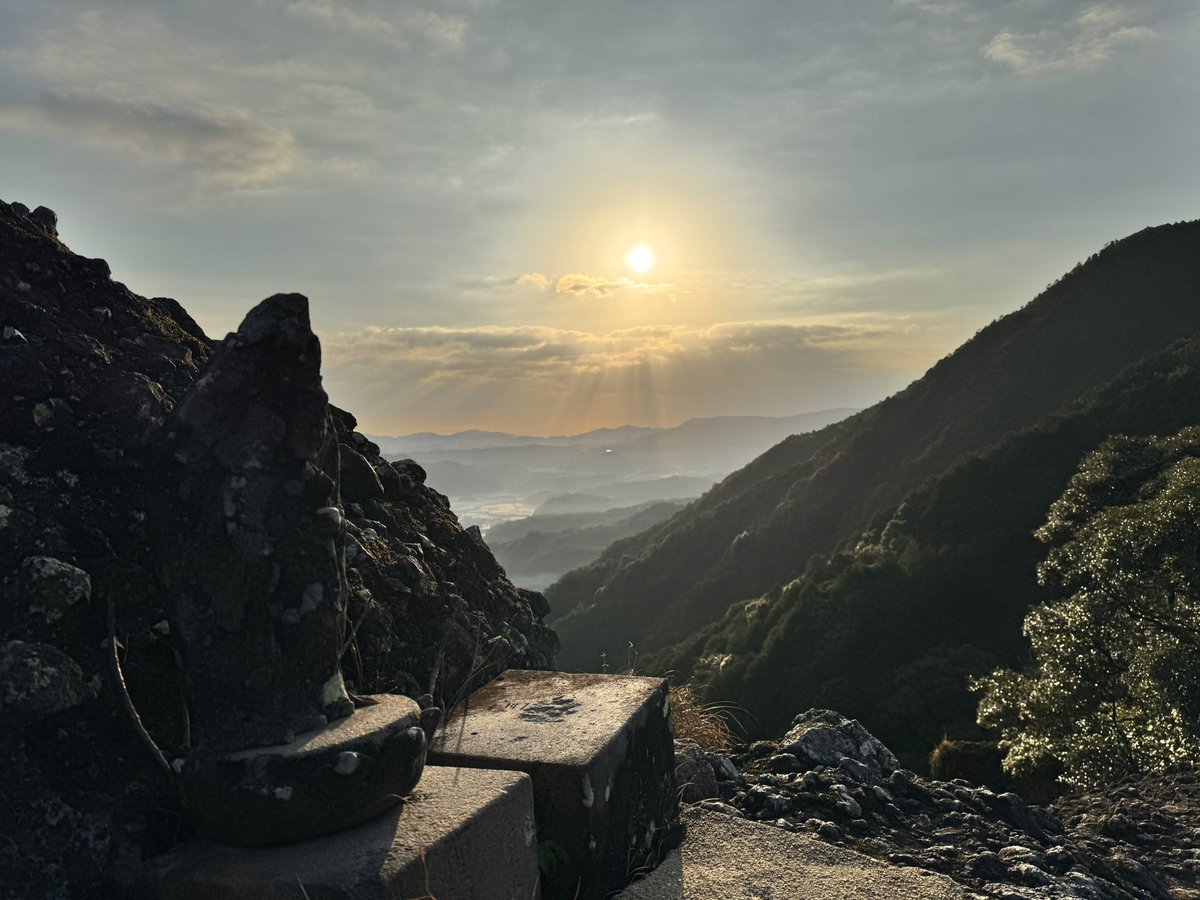 selfish_f's tweet image. 2025年登り初め
#登り初め