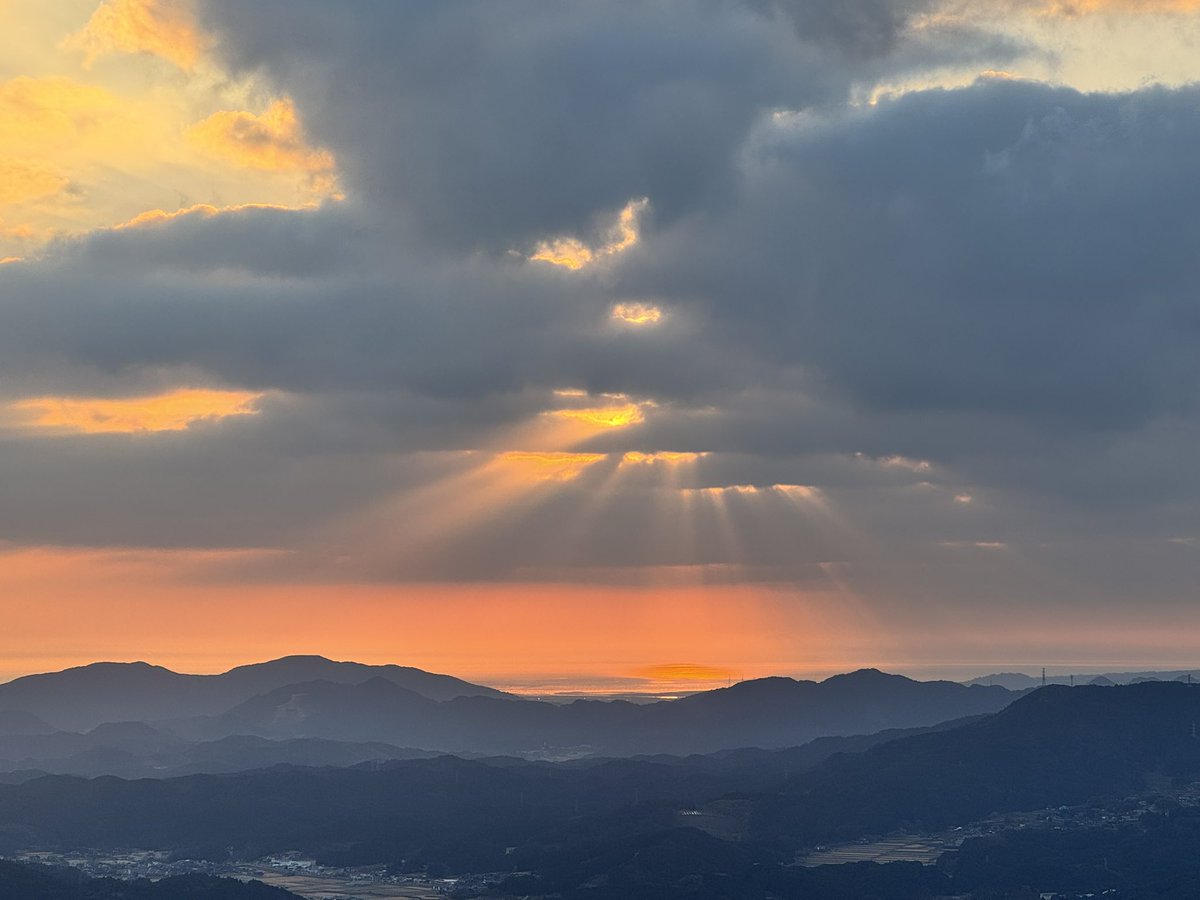 selfish_f's tweet image. 2025年登り初め
#登り初め