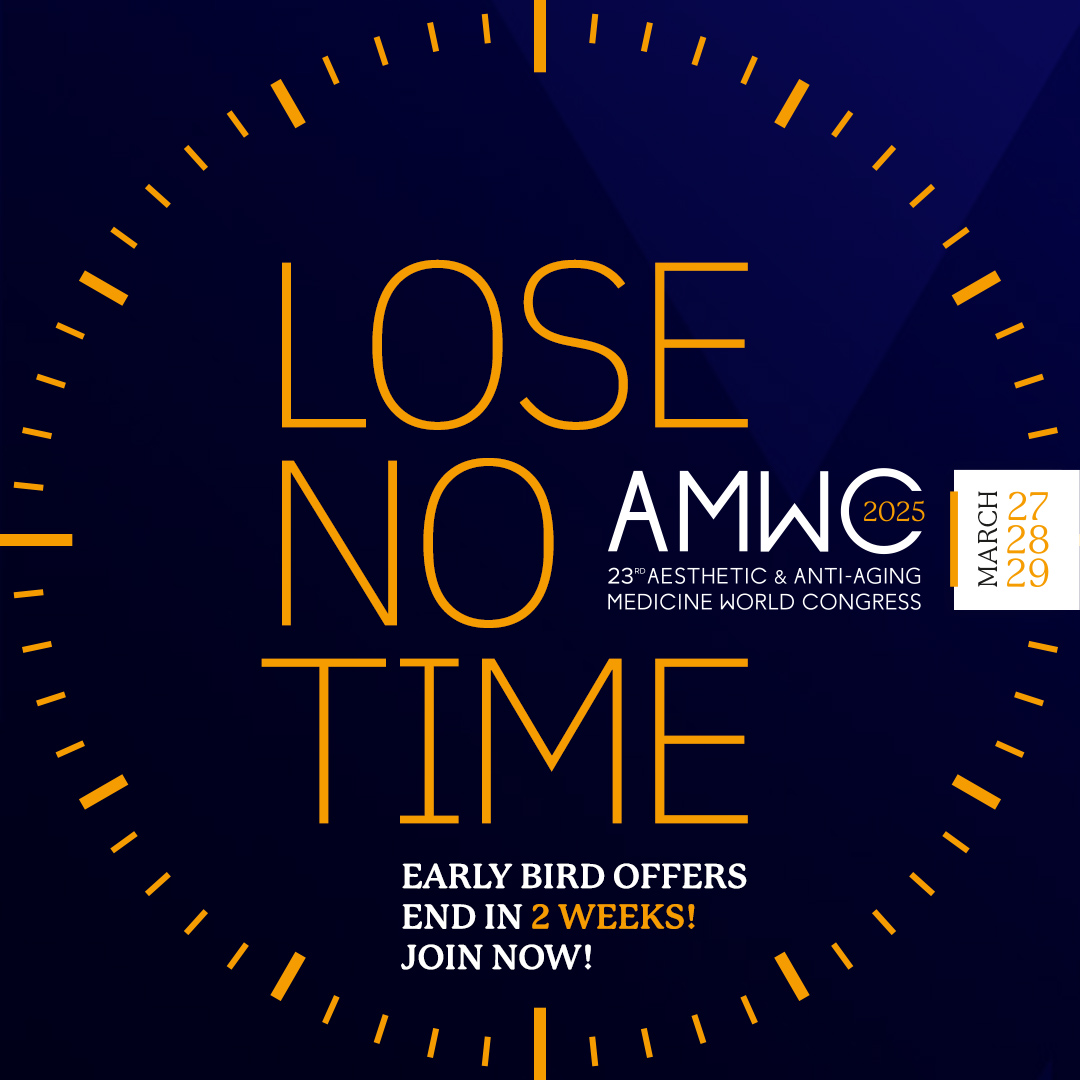 ⏳ 2 Weeks to Go – Secure Your Spot Now!
💬 Comment "info" now to receive full details in your DMs or LINK IN BIO!

📅 27-29 March, 2025 
📍 Grimaldi Forum, Monaco

#AMWC #AMWCMonaco #AestheticMedicine #AntiAging