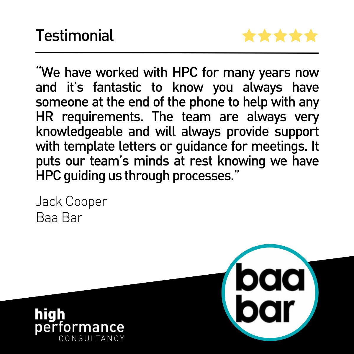 Another happy client! ⭐ 

With our support, you will have peace of mind knowing your HR processes are in expert hands. From compliance to employee care, we have you covered!

#HRSupport #HRManagement