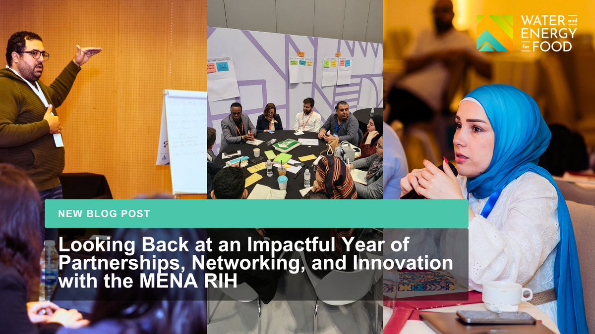 2024 was a great year for the MENA Hub, celebrating milestones, hosting webinars, creating a dashboard for water accounting, partnering for events, and launching impactful calls.

In a new blog, the MENA Hub shares their 2024 experiences: ow.ly/IHfj50Uv7yx