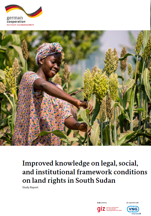 GIZ South Sudan (@giz_southsudan) on Twitter photo 📢 GIZ in cooperation with VNGI just released a report on #LandRights in #SouthSudsan! It highlights key insights on legal, social and institutional challenges, with a focus on gender equality & sustainable land use. A must-read for policy & development professionals!
<a href="/GERinSSD/">German Embassy South Sudan</a> 📢 GIZ in cooperation with VNGI just released a report on #LandRights in #SouthSudsan! It highlights key insights on legal, social and institutional challenges, with a focus on gender equality & sustainable land use. A must-read for policy & development professionals!
<a href="/GERinSSD/">German Embassy South Sudan</a>
