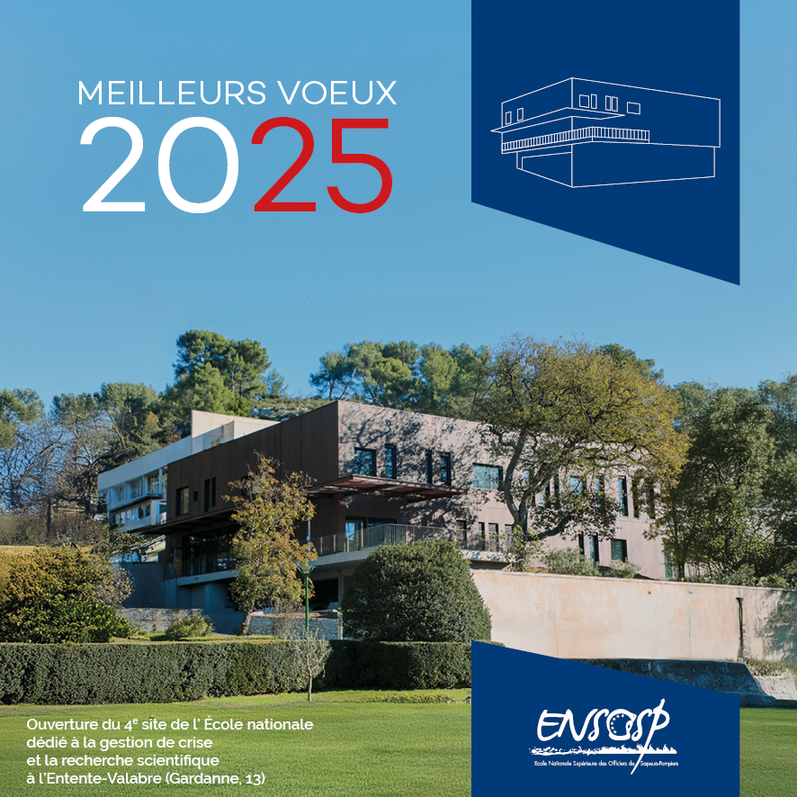 ENSOSP's tweet photo. L’Ensosp vous souhaite une excellente année 2025 !🎆

Une nouvelle année d’engagement ou nous continuerons de développer les  compétences des acteurs de terrain, d’accompagner les SIS, et de renforcer la capacité d’adaptation de  nos territoires face aux défis de demain. https://t.co/g3y3Lk2cqS
