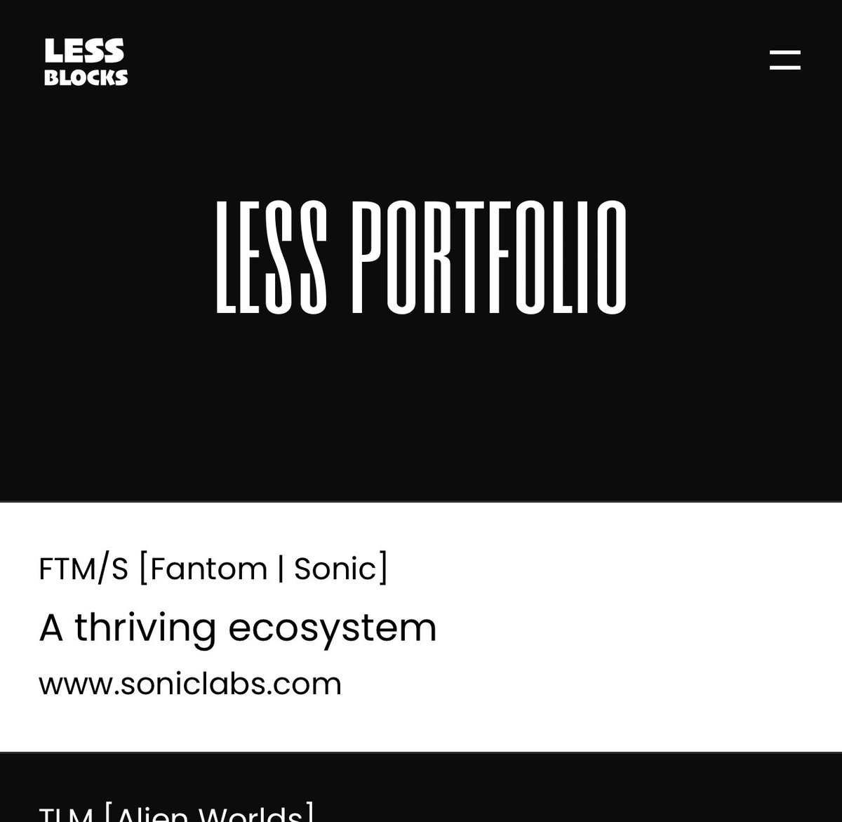Sohayl (@sohaylmoradi) on Twitter photo At @lessblocks, we recently grabbed $FTM (now $S) during the dip two days ago. Confidence in @soniclabs cutting-edge blockchain tech is sky-high those lightning-fast transactions speak for themselves.
We’re betting big on $S as a key part of our investment strategy.
<a href="/SonicLabs/">Sonic Labs</a> At @lessblocks, we recently grabbed $FTM (now $S) during the dip two days ago. Confidence in @soniclabs cutting-edge blockchain tech is sky-high those lightning-fast transactions speak for themselves.
We’re betting big on $S as a key part of our investment strategy.
<a href="/SonicLabs/">Sonic Labs</a>