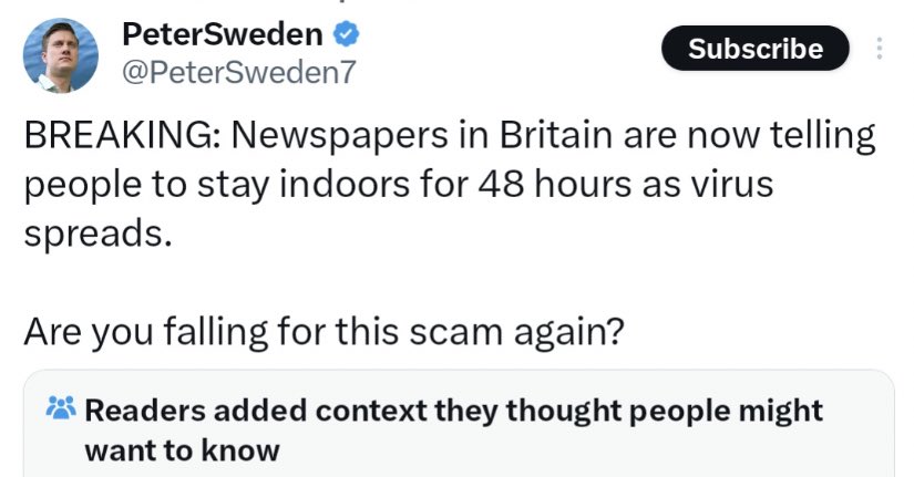 🚨 This warning is literally for people with Norovirus symptoms. 

Unless your aim is to violently shit yourself in public to own the wokes I’d follow the doctors on this one.