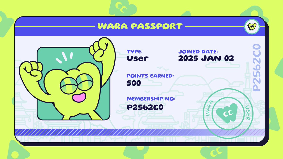 Officially claiming my points for @Wara_ex , the (soon to be) hottest DEX on Solana!
wara.exchange/passport/49590…