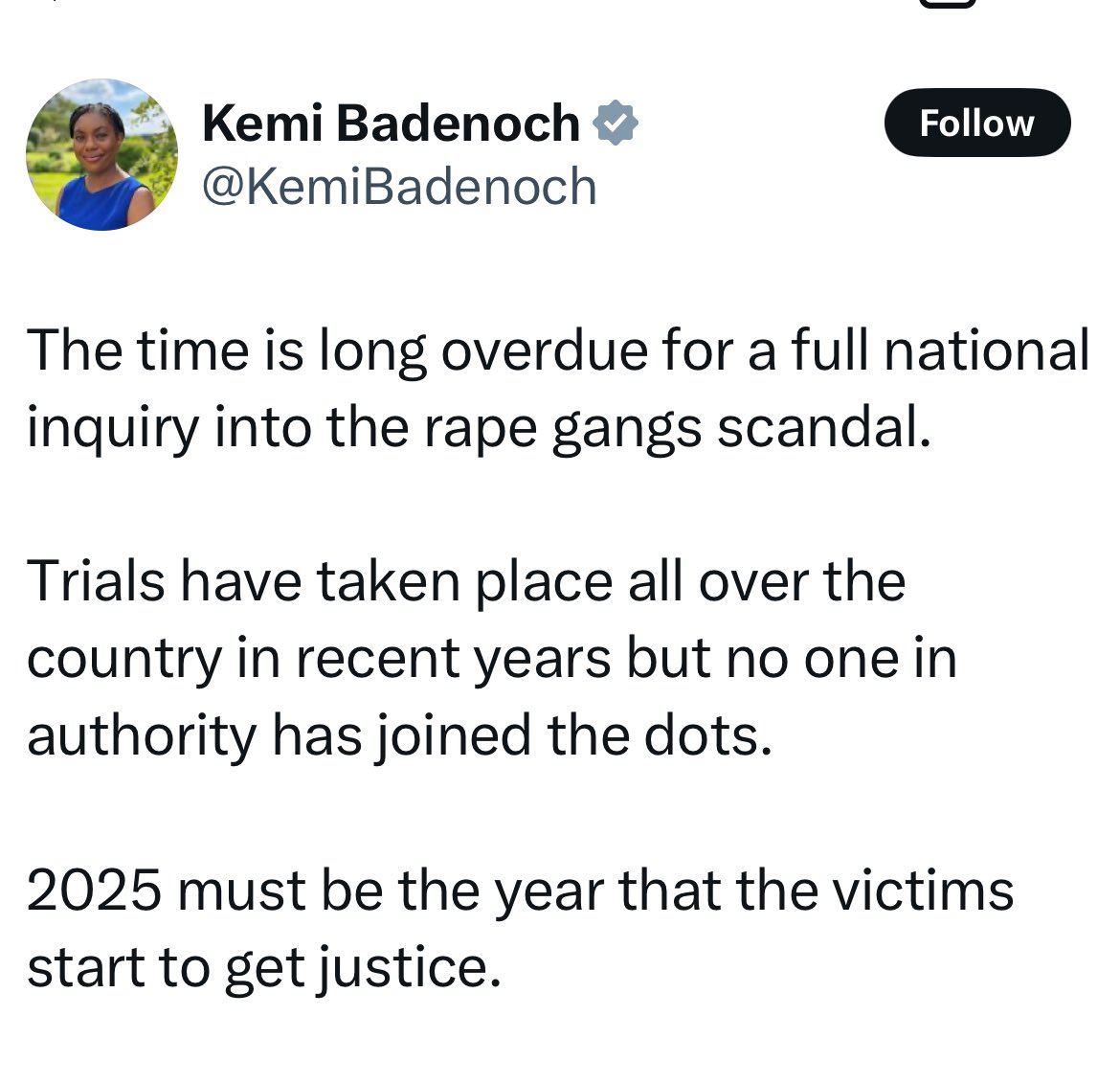 ReformDaily_'s tweet photo. 🚨 Nigel Farage:
“Talk is cheap. The Conservatives had 14 years in government to launch an inquiry.
The establishment has failed the victims of grooming gangs on every level.”
Time for action, not excuses.
#GroomingGangs #ConservativeFail #JusticeForVictims https://t.co/1gRHq51JWl