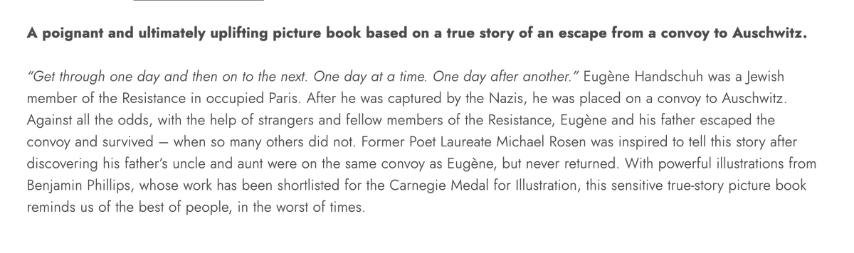 Out today
from <a href="/WalkerBooksUK/">Walker Books</a> 
(not 'former Poet Laureate' though, 'former Children's Laureate'. Lols.)