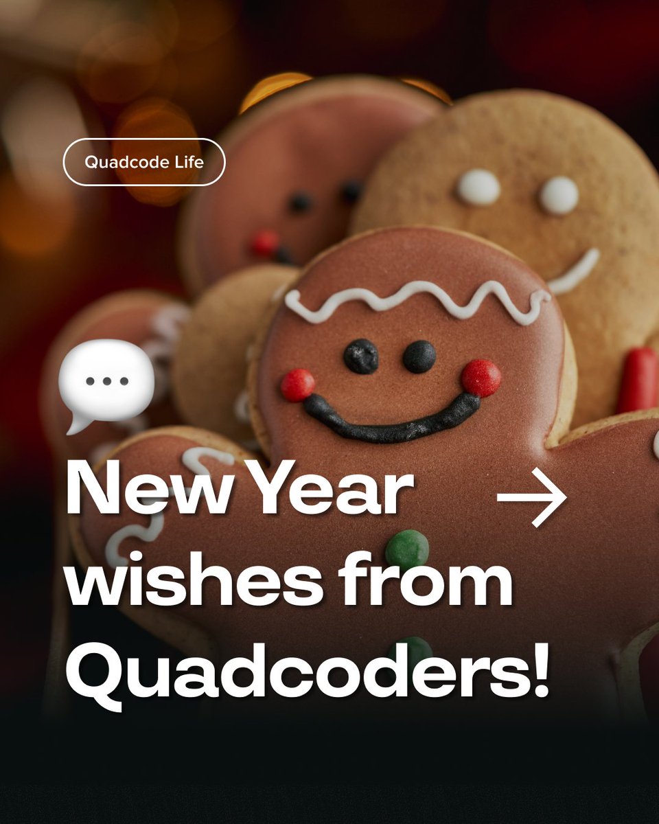 Quadcode_Career's tweet image. 🎉 Hello, 2025! 🌟 A brand-new year full of possibilities is here! Join us as Quadcoders kick off the year by sharing their New Year wishes and aspirations for the journey ahead. 🎄✨ #newyear2025 #quadcode