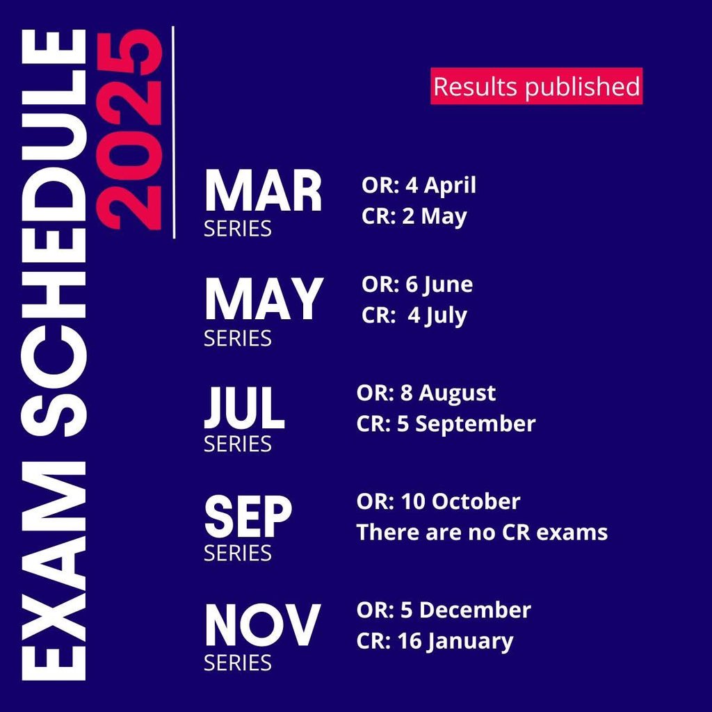 Timothythapelo1's tweet image. Dates for your diary ⭐
Planning your 2025 exams? Here are the key dates you need to know 👇

#Procurement #SupplyChain #CIPS