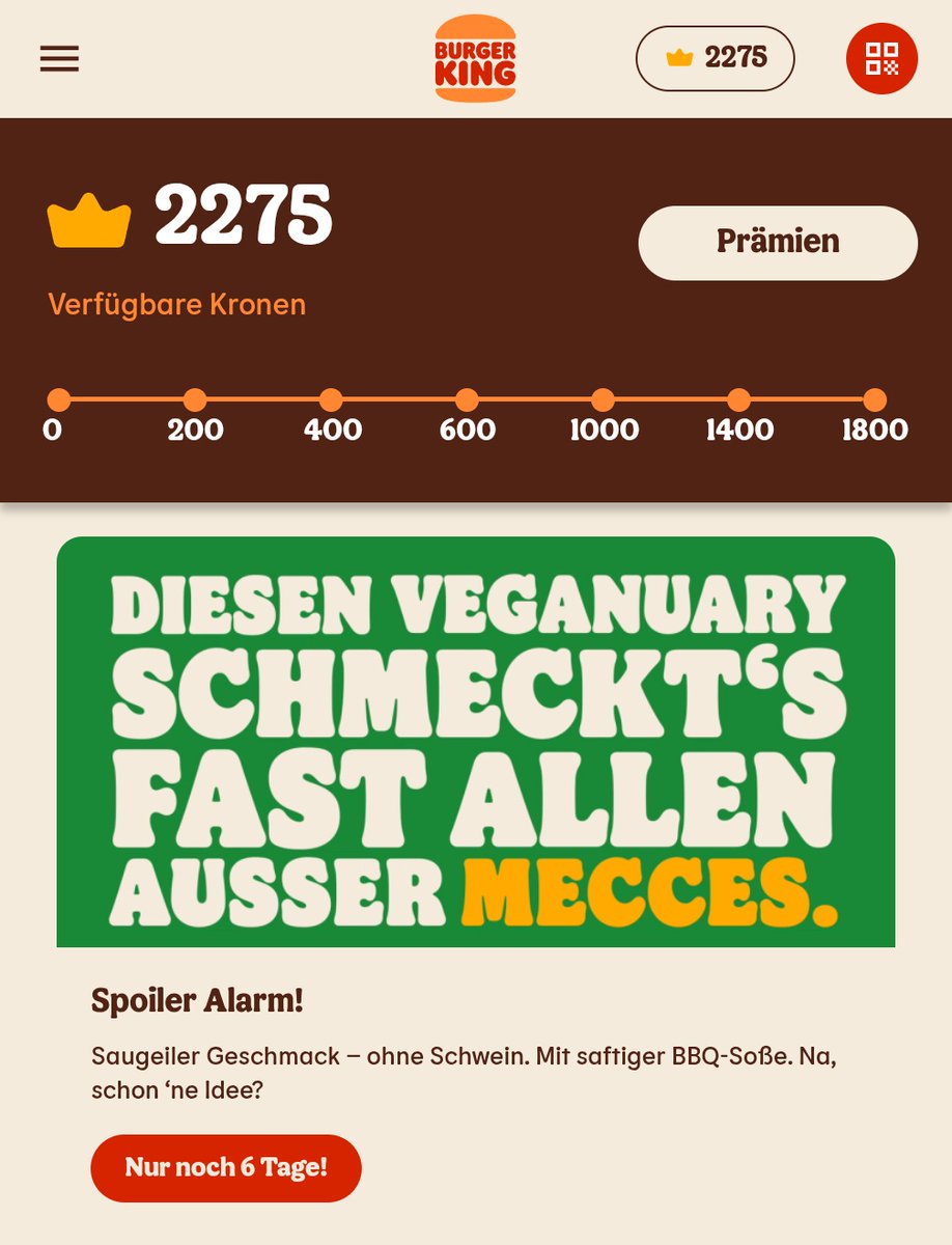 Flowper226's tweet image. Ich liebe das Marketing von BK.
Und lieb dass sie sich was für meinen Geburtstag überlegt haben