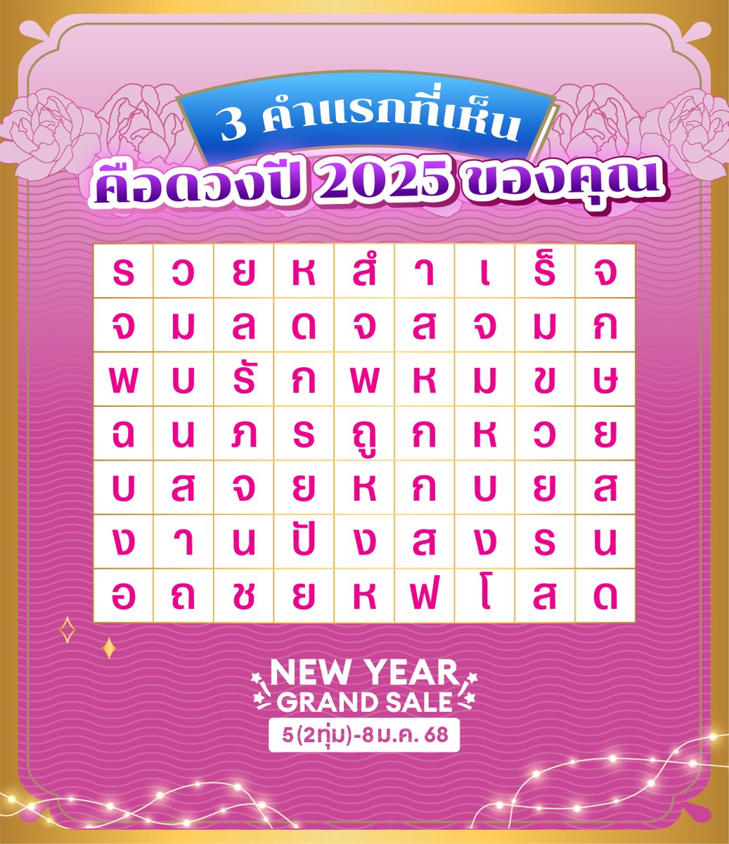 👀 ไหนๆ เห็นคำว่าอะไรกันบ้าง คอมเมนต์บอกน้องลาซหน่อยซิ!
.
#LazadaTH #Newyeargrandsale https://t.co/45isv1JYke