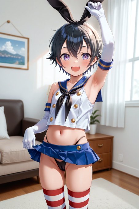 島風コスの奈保(うちの子) 