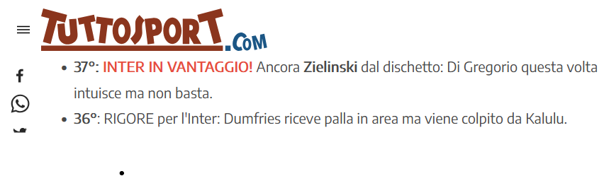 calabrone37's tweet photo. @AJG_Official Le hanno fatte le altre le vittorie consecutive, possiamo anche noi... .
Ma davvero ci credi? Con l'aiuto Mediatico? Di #Republia e #LaStampa maneggiate da #rcs?
Oppure da questo #Tuttosport?
https://t.co/ACRzG0L37y
Alcuni #pseudojuventini: se lo dice anche #Tuttosport. MMerd! https://t.co/3L5yFYNH6x