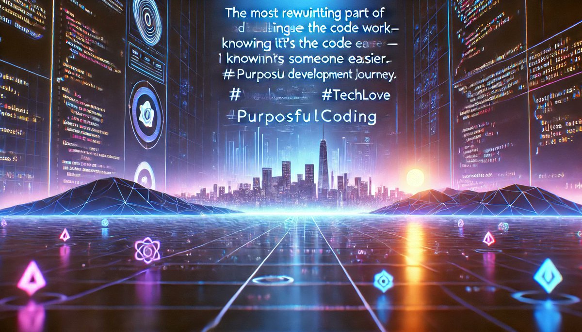 jaidev_bangar's tweet image. The most rewarding part of web development isn’t seeing the code work—it’s knowing it’s making someone’s life easier. ❤️
#PurposefulCoding #WebDevelopmentJourney #TechLove #nodejs #reactjs #laravel #fullstack #frontend #backend #webdevelopment #javascript #php