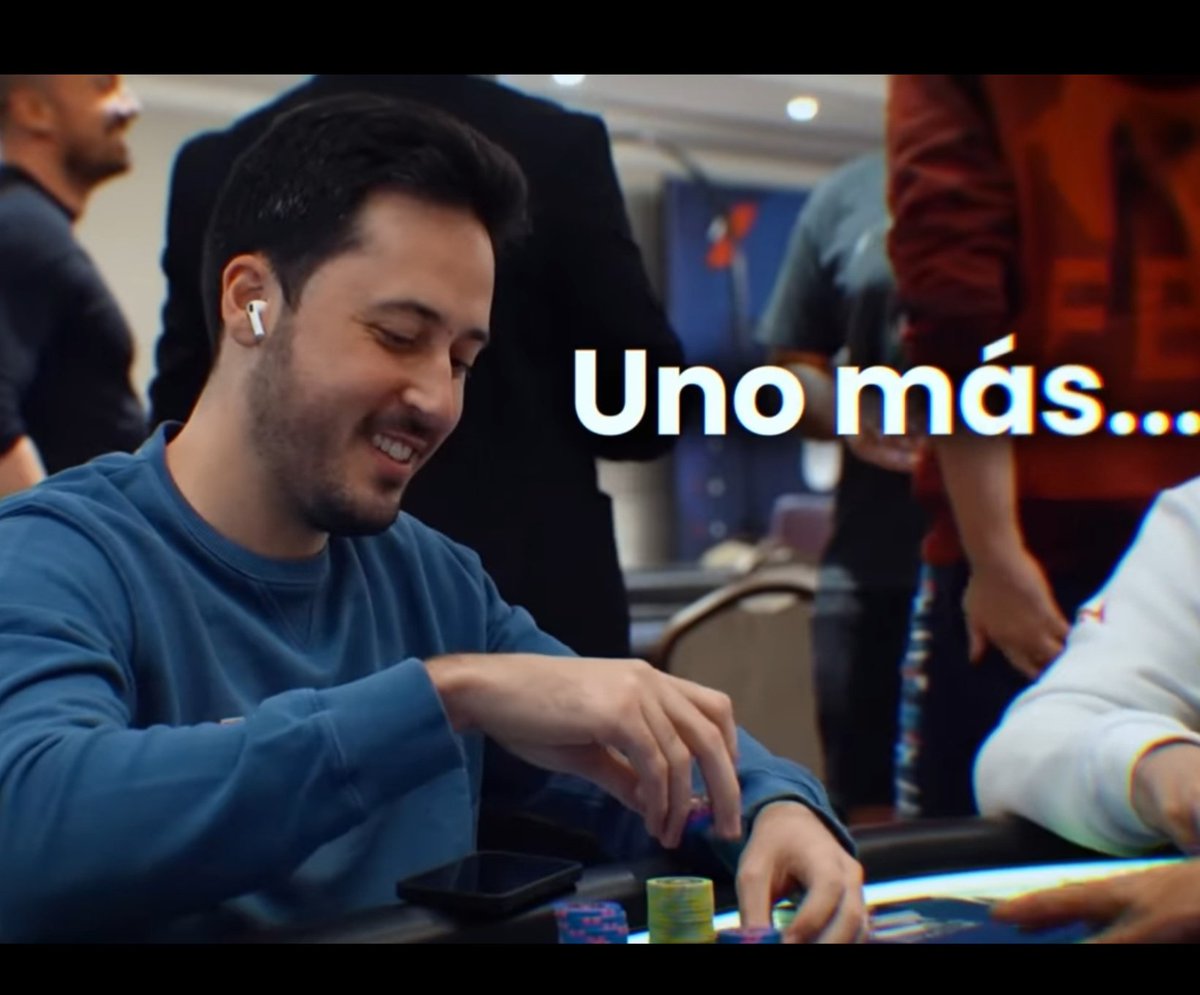 enspoker_com's tweet photo. @ZerosPoker Nos ha encantado. 1h de tensión y diversión 👏🏻👏🏻 https://t.co/e7Blop2Rnv