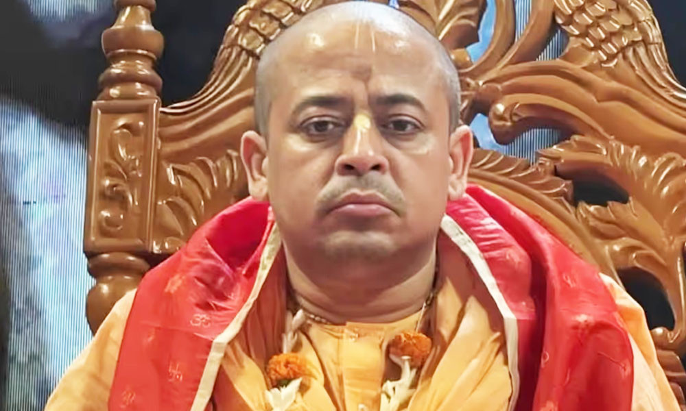 রাষ্ট্রদ্রোহ মামলায় চিন্ময়ের জামিন না মঞ্জুর