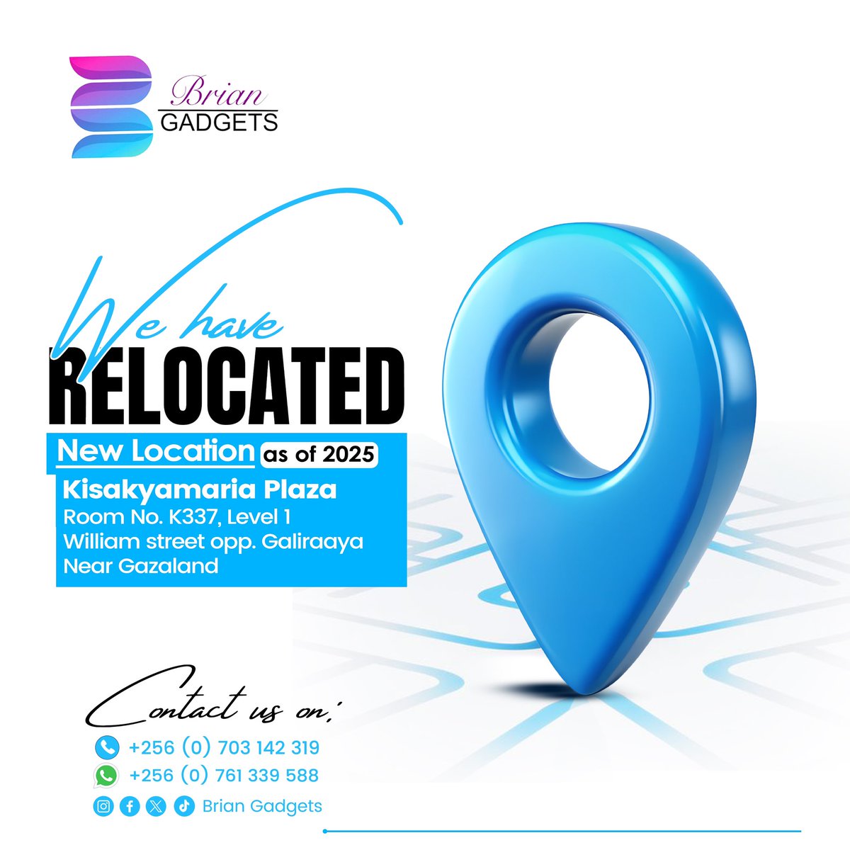 brian_gadgets's tweet image. New year🔥 New location🔥
Kindly repost for awareness and let us keep growing together🛍️!