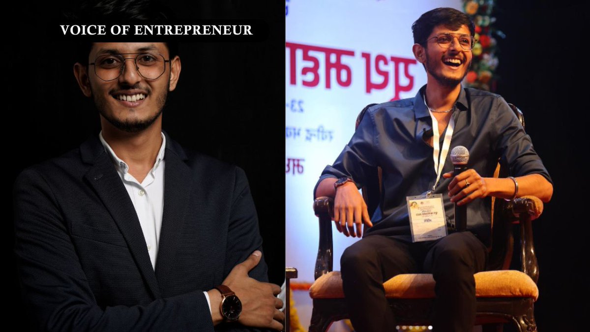 voiceofent23367's tweet photo. Anubhav Dubey: 28-Year-Old Behind Rs 150 Crore Chai-Sutta Bar
Anubhav Dubey‘s tea cafe, Chai Sutta Bar, has become massively popular; it is now a Rs 150 crore tea café empire with an inspiring story of a boy who failed to crack IITs, IIMs, Read More - https://t.co/hD5uXOQCEA https://t.co/ZcqO2TnMzk