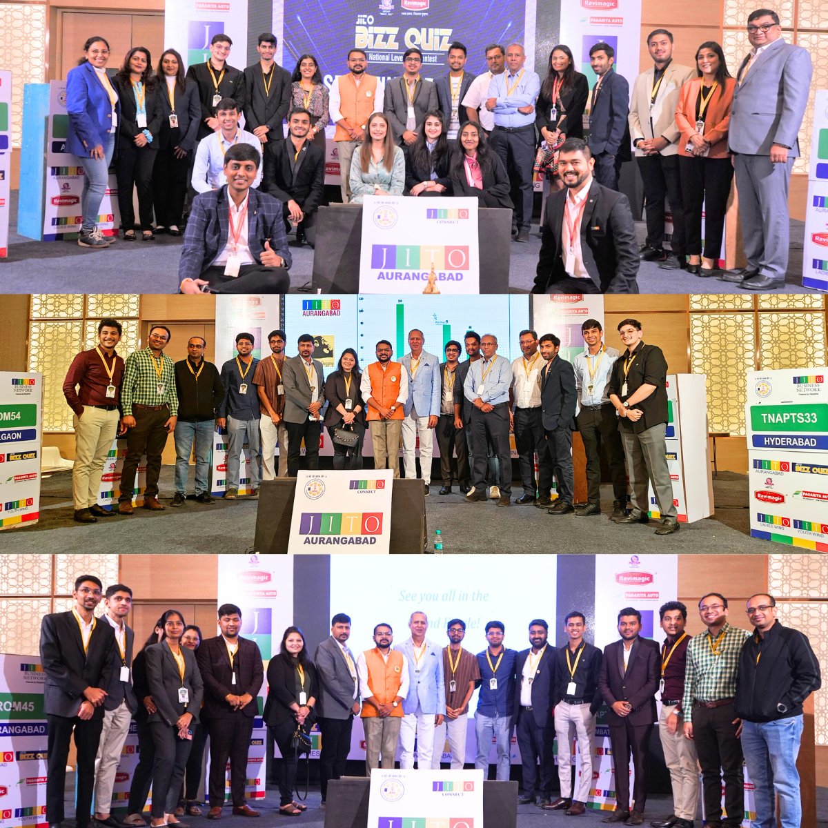 SridharHRS's tweet image. Jain International Trade Organization (JITO)-Aurangabad Chapter had invited me as a Quiz Master to host the &apos;JITO National Business Quiz&apos; 

The teams represented various chapters of JITO across the country !

#thinkquizzing #quizmaster #Quiz #jito #aurangabad