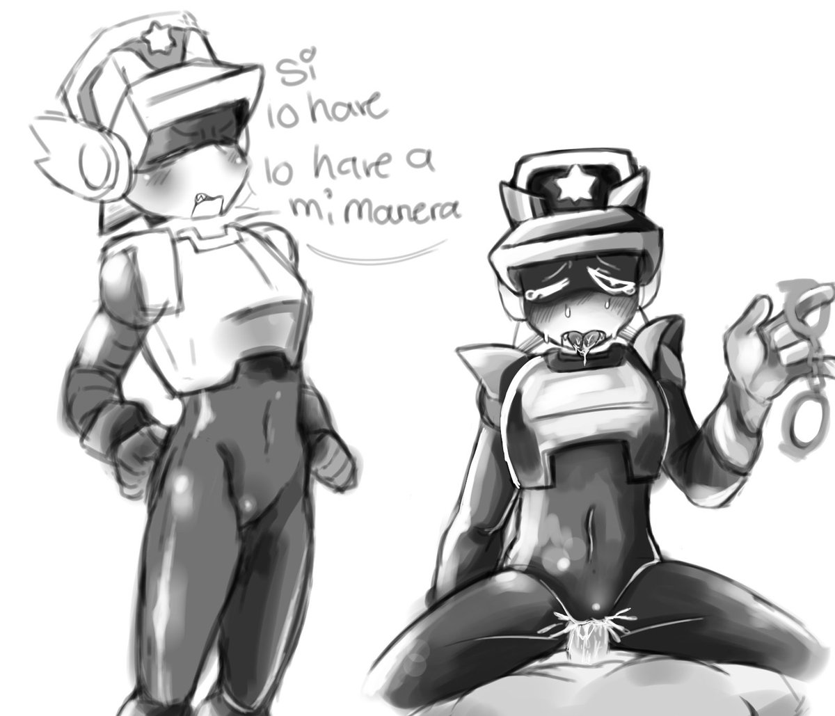 KyuztX's tweet photo. The passive bad cop
#brawlstarsnsfw #BrawlstarsLawrie #BrawlStarsArt #nsfw #lawrie https://t.co/rKyYO3av9n