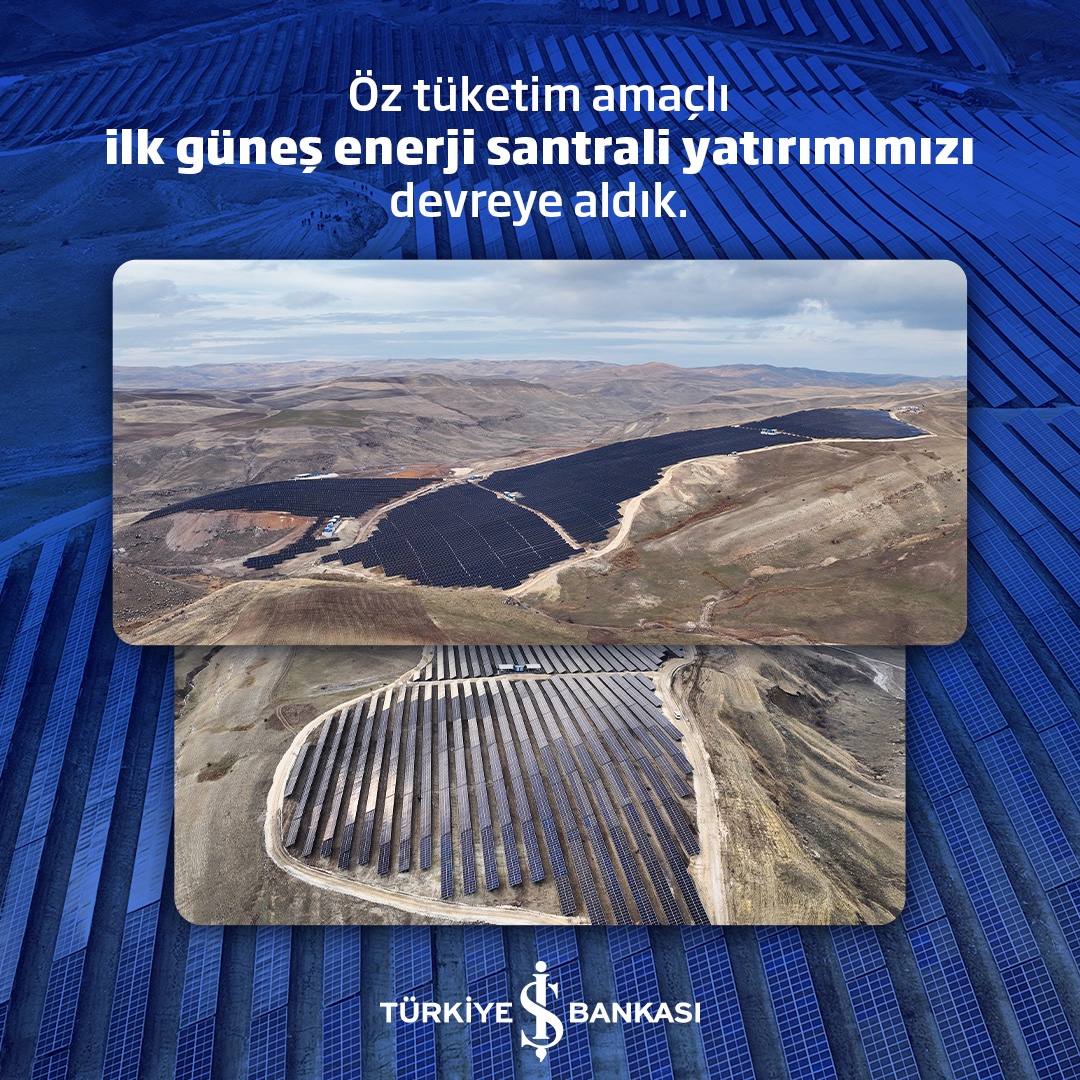 Genel Müdürlüğümüzün ve operasyon merkezlerimizin enerji ihtiyacının yenilenebilir enerji kaynaklarından karşılanabilmesi amacıyla yürüttüğümüz ilk öz tüketim amaçlı güneş enerji santrali yatırımımızı Bitlis’te hayata geçirdik. 
 
İştirakimiz İş Enerji’nin sorumluluğunda,